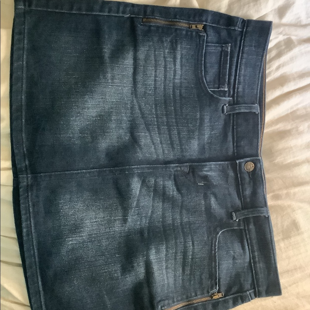 Blue denim Old Navy skirt